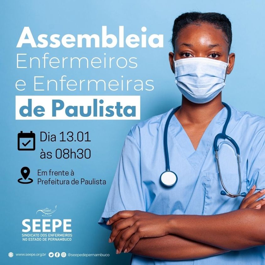 Assembleia Enfermeiros e Enfermeiras de Paulista