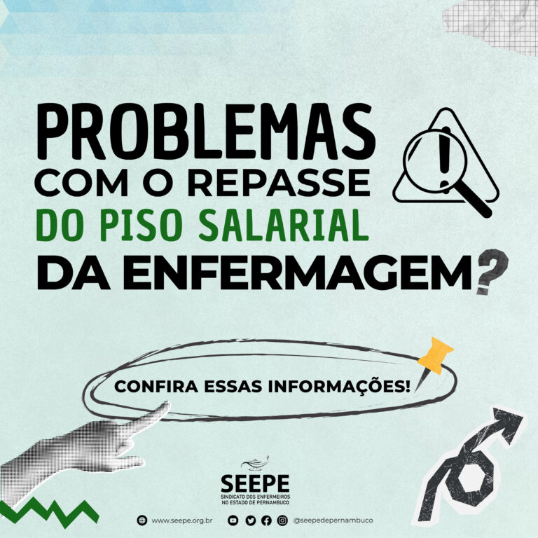 Esclarecimentos sobre os repasses do piso da Enfermagem