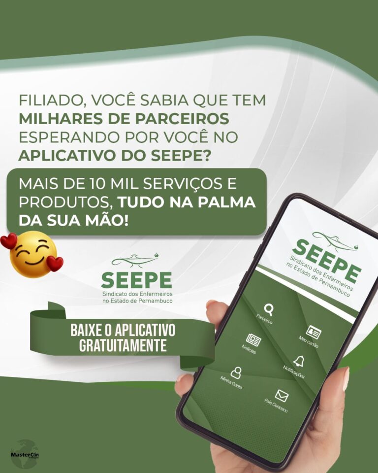 Filiado(a), o SEEPE está ainda mais perto de você!